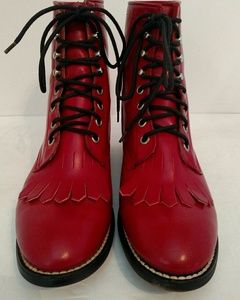 Justin Roper Cowboy Boots Size 4 1/2B Youth